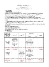 Đề kiểm tra học kỳ II môn lịch sử 7 thời gian 45 phút (không kể giao đề)